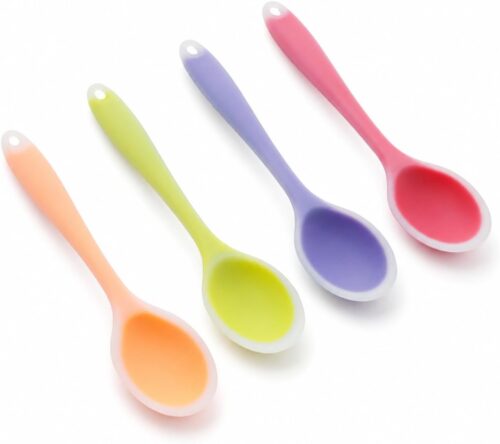 Silicone Mixing Spoon, Non-Stick, Heat Resistant